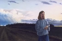 As Tears Go By, oil on masonite, 1995