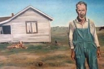 Jim, oil on masonite, 1993