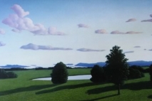 17 Oil on masonite, 1999